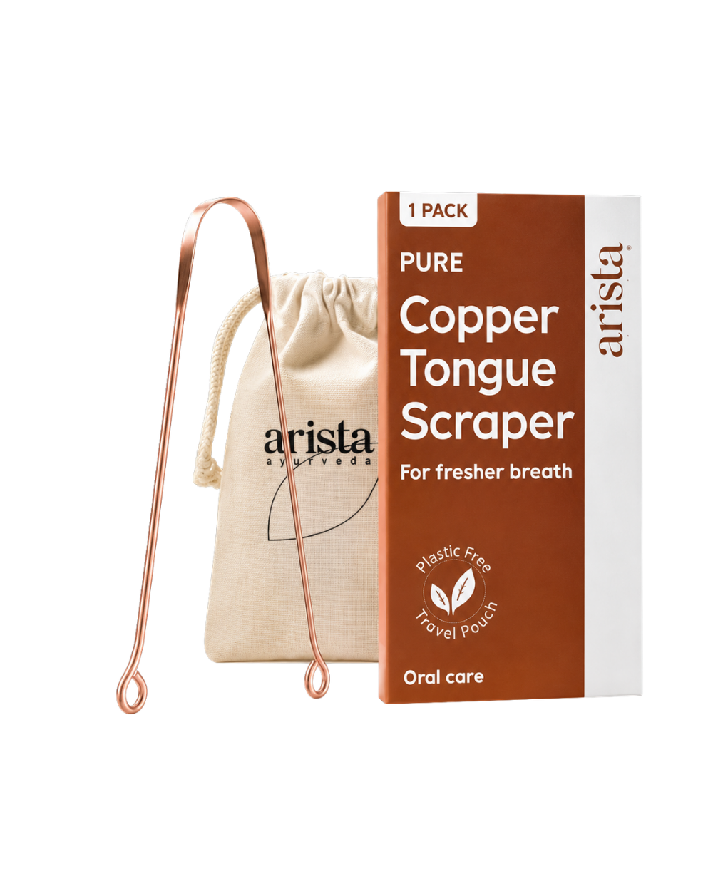 Copper Tongue Scraper