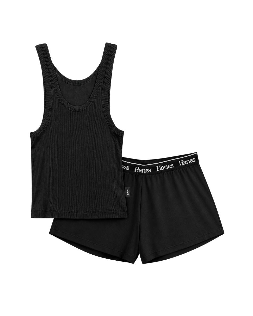 Originals Rib Crop Tank & Sleep Shorts Set