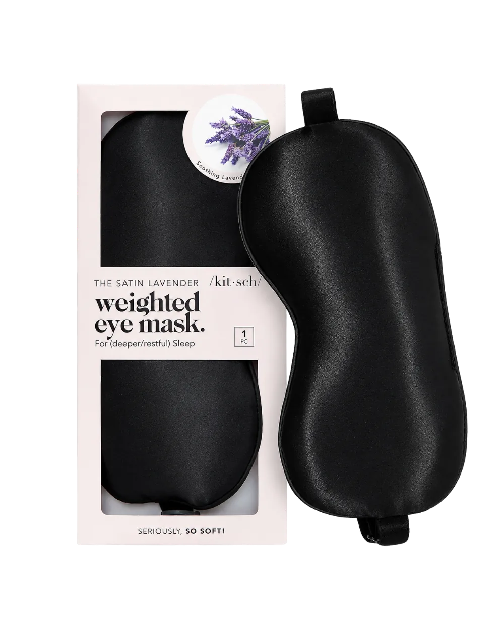 Kitsch Weighted Satin Sleep Mask
