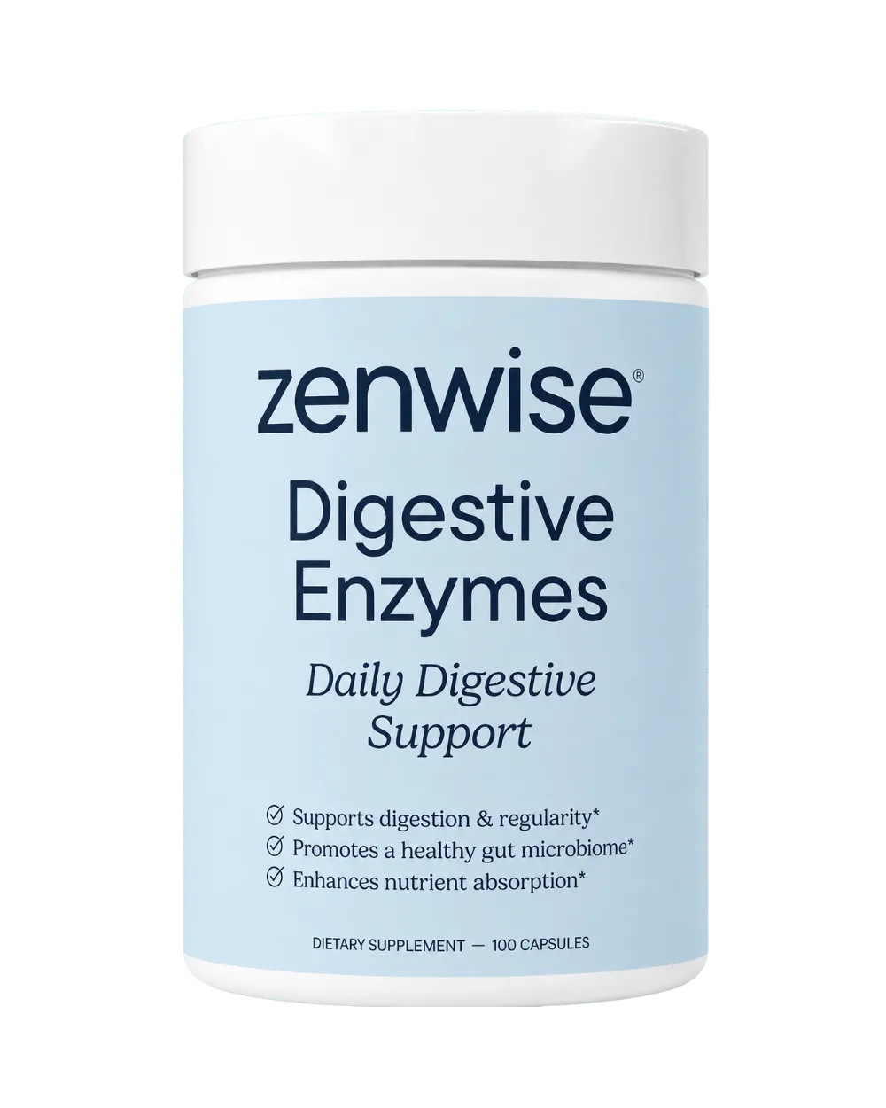 Zenwise Digestive Enzymes with Bromelain & Papaya
